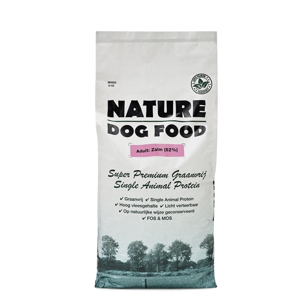 Nature Dog Food Hypoallergeen Hondenvoer Adult Graanvrij Zalm