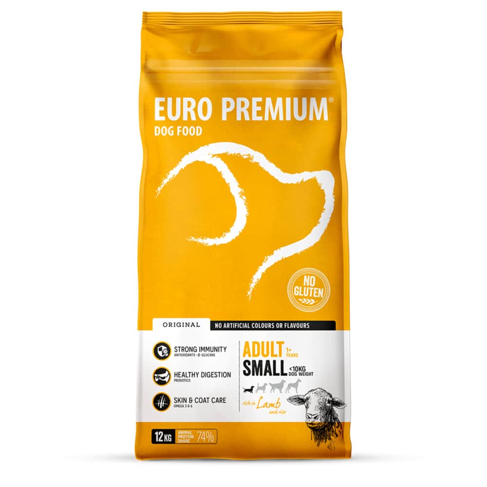 Euro Premium Adult Small Lam Rijst