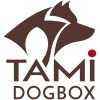 TAMI Autobench met Airbagfunctie - Opblaasbaar - Bruin - Logo