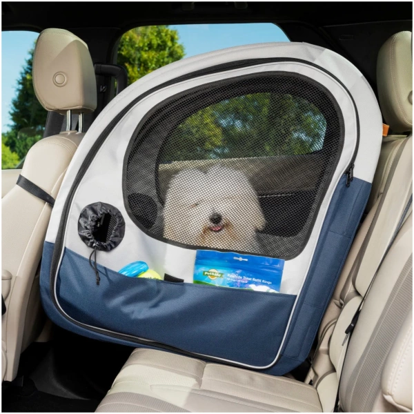 PetSafe Happy Ride Collapsible Travel Carrier - Autobench - Opvouwbare Hondenbench voor Auto - Sfeerfoto