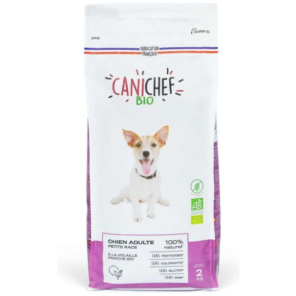 Canichef Graanvrije Hondenbrokken - Biologisch - Voor Honden Van Kleine Rassen - 2kg