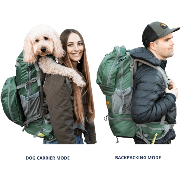 Kolossus Big Dog Carrier & Backpack - Hondenrugzak - Backpacking Mode