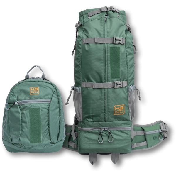 Kolossus Big Dog Carrier & Backpack - Hondenrugzak - Green - Productfoto 4